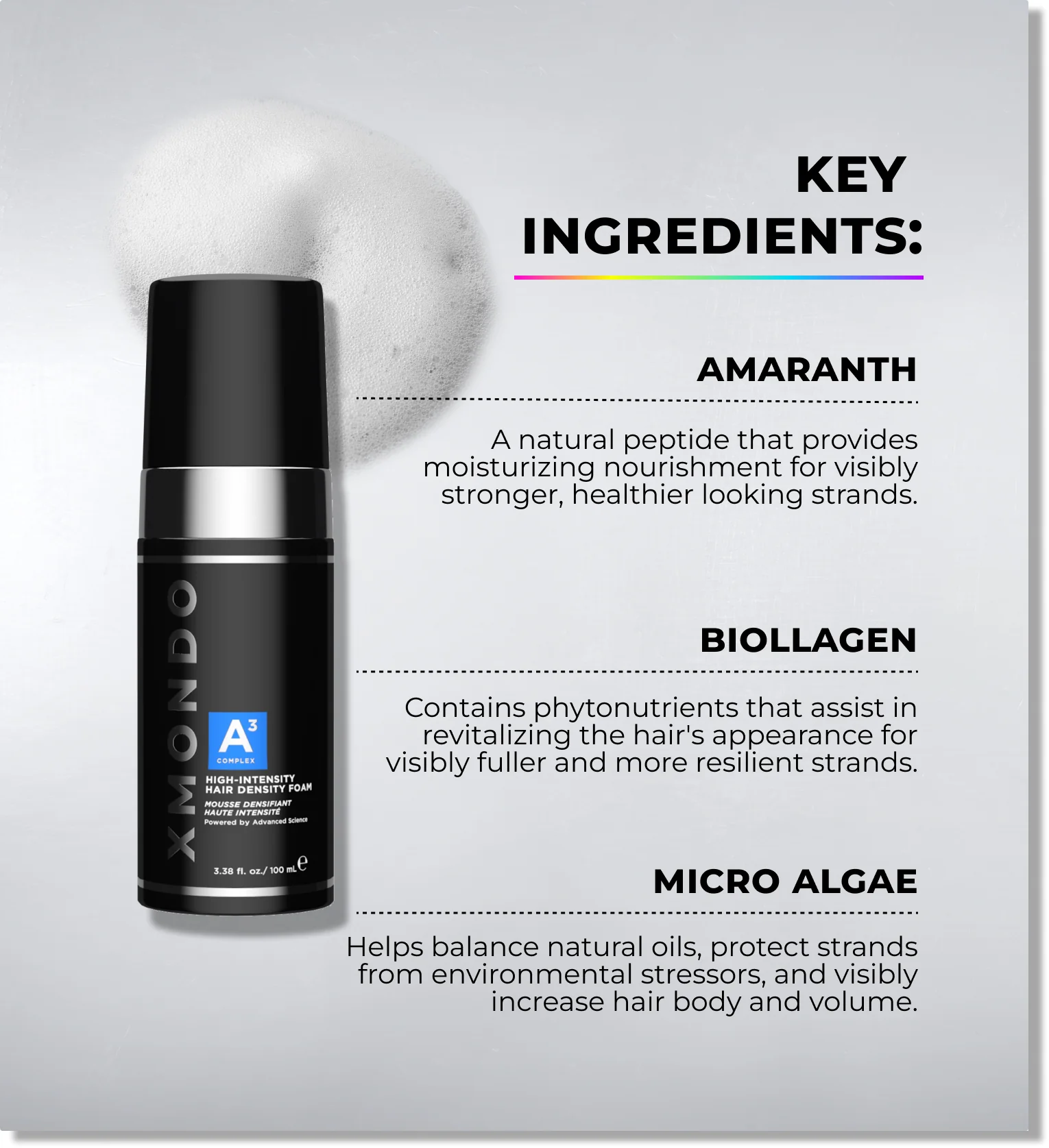 A3 Complex High-Intensity Hair Density Foam - Image 3
